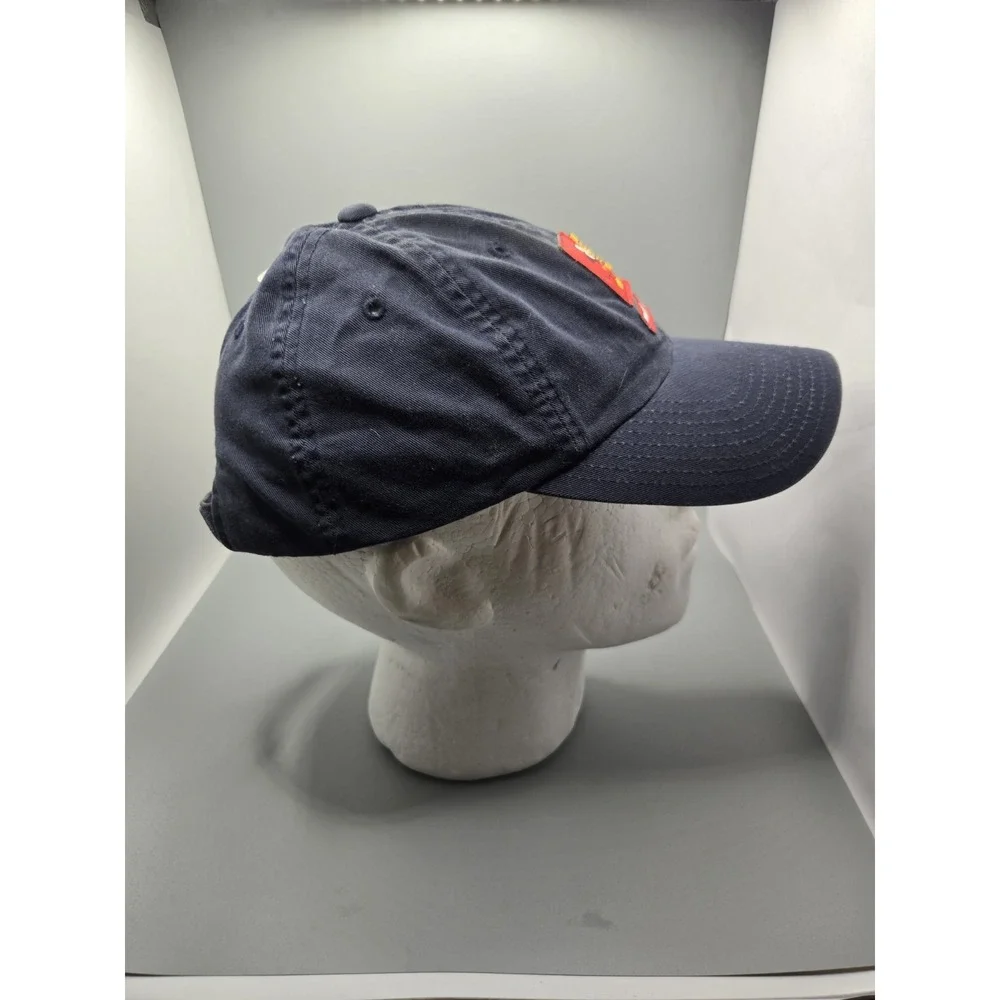 Vintage Mickey Mouse Walt Disney Navy Blue‎ Embroidered Adjustable Hat Cap